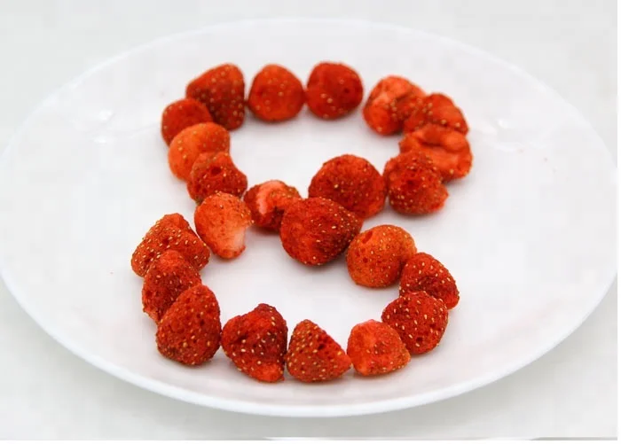 100% натуральная клубника FD/сухая клубника, вкусные закуски, фрукты