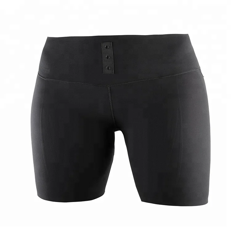 Wholesale Blank Pocket Women Running Sweat Short Legging