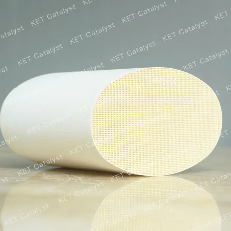 KET platinum and rhodium catalyst with ceramic monolith for catalytic converters