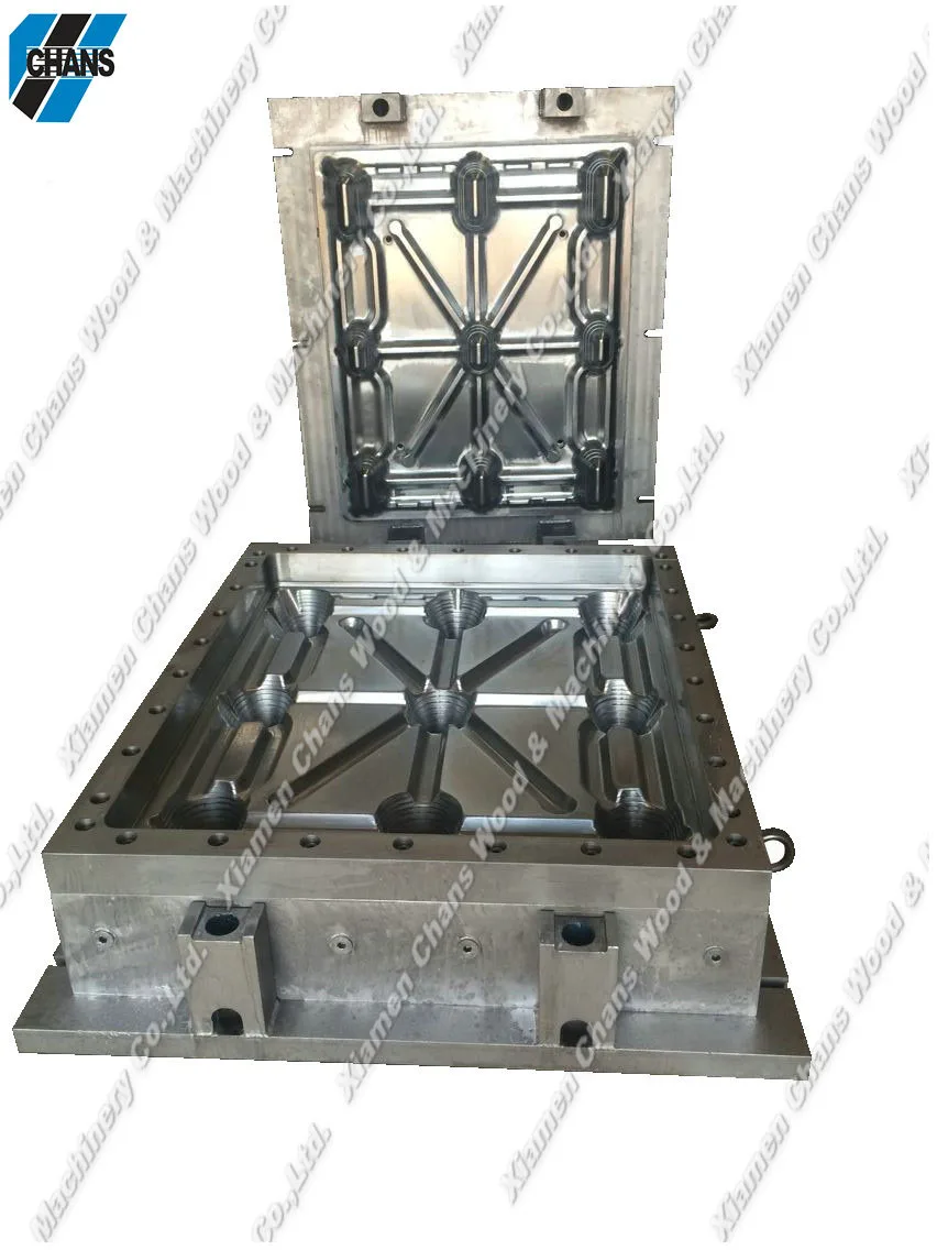 
Hydraulic machine equipment for making presswood compressed mouled molding wood pallet 