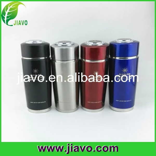 Portable Hydrogenated Alkaline Water Bottle in Handbag Packaging