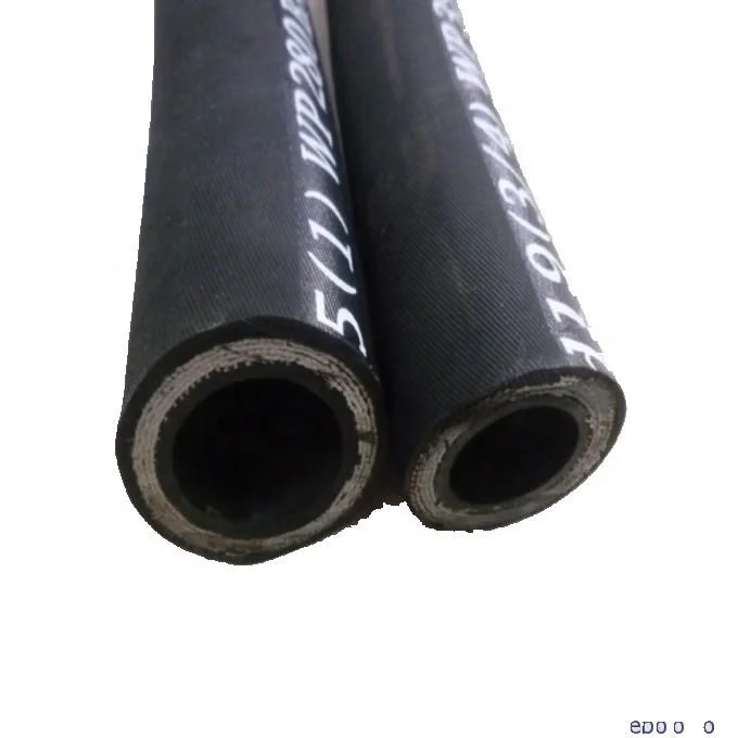 high pressure wire braid textile covered hose hydraulic rubber hose pipes
