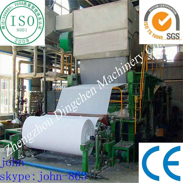 1092mm туалетная бумага машина с 2T / D