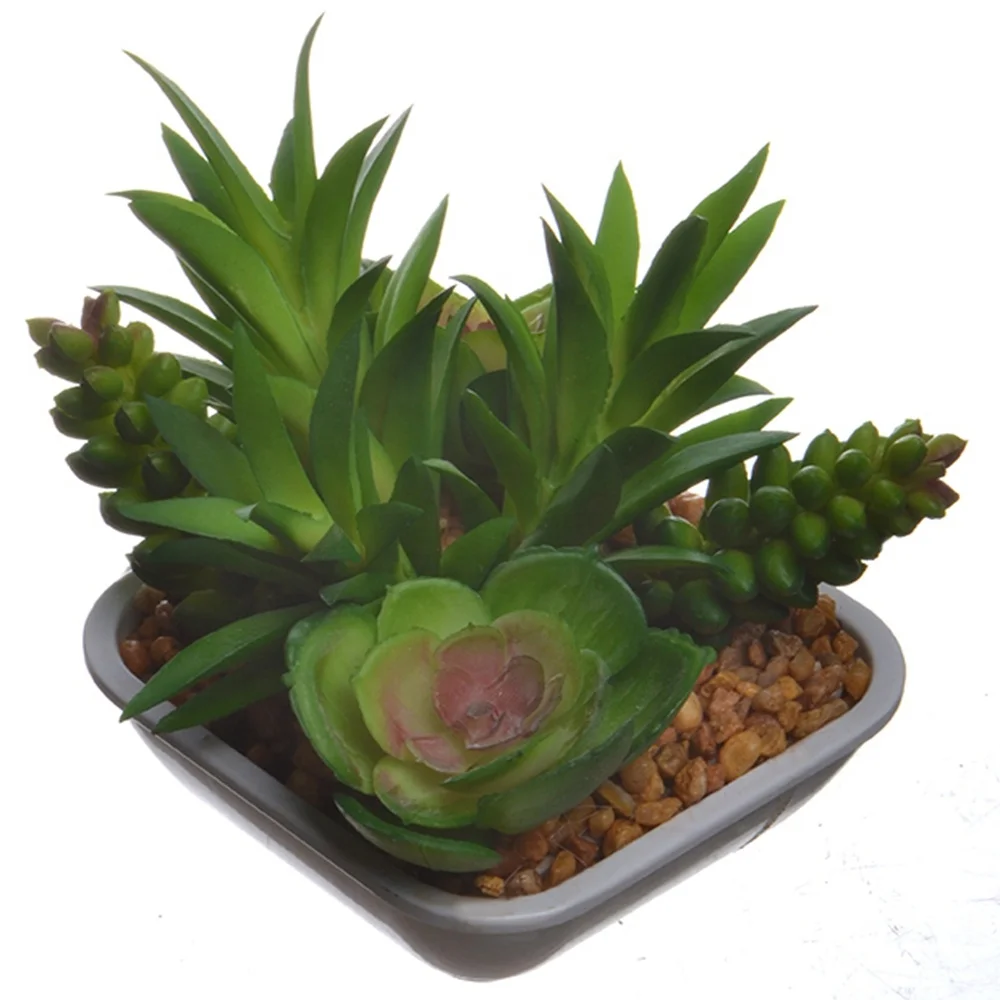 
lifelike artificial succulent plant mini succulents for decorations 