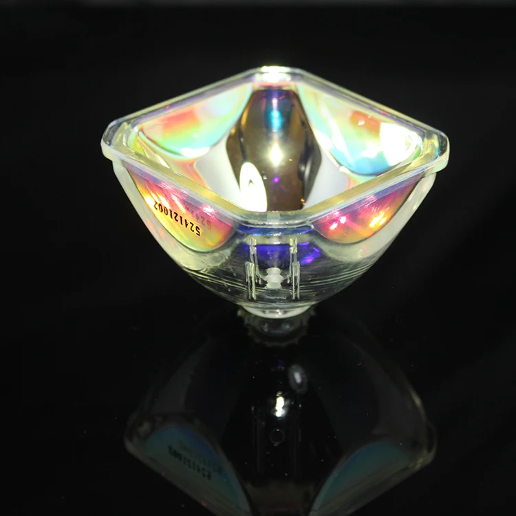 Customized high quality glass lighting parts accessories