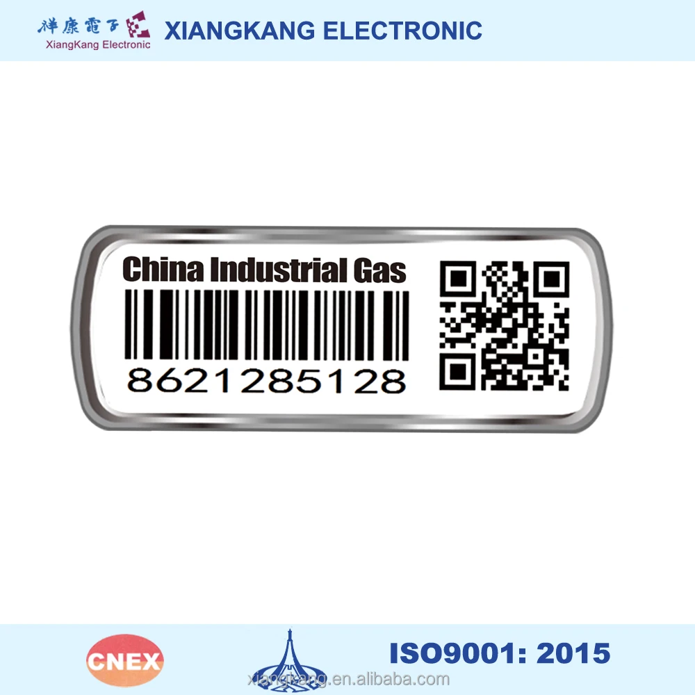 LPG gas cylinder UID barcode for your assent tracking