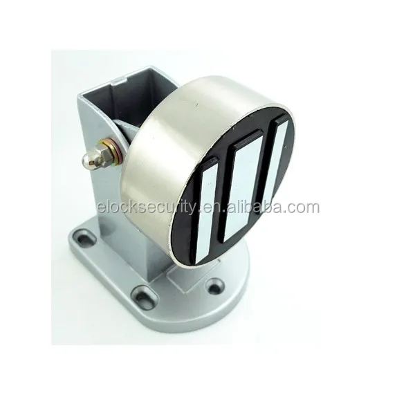 Напольное и настенное крепление 60 кг или 130 фунтов, электрический магнитный дверной замок, держатель для стеклянной двери