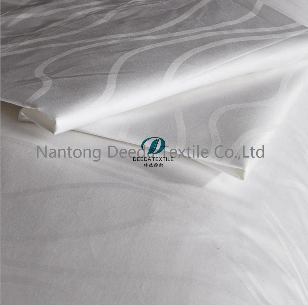 Deeda factory 100% cotton 300T jacquard economic hotel bedspreads