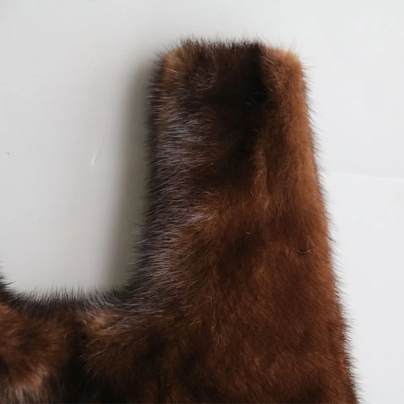 Top grade mink fur bag genuine fur lady handbag popular style women fashion bag