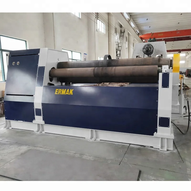 W12 series CNC 4 roller metal plate rolling machine cnc automatic 4 roll bending machine