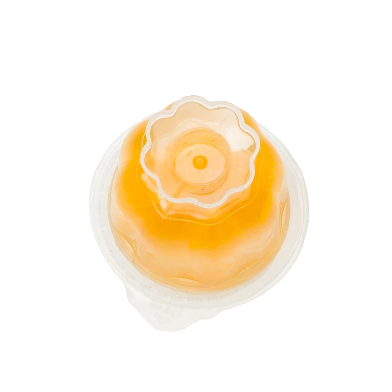 
mini hotsale orange flavor jelly factory 