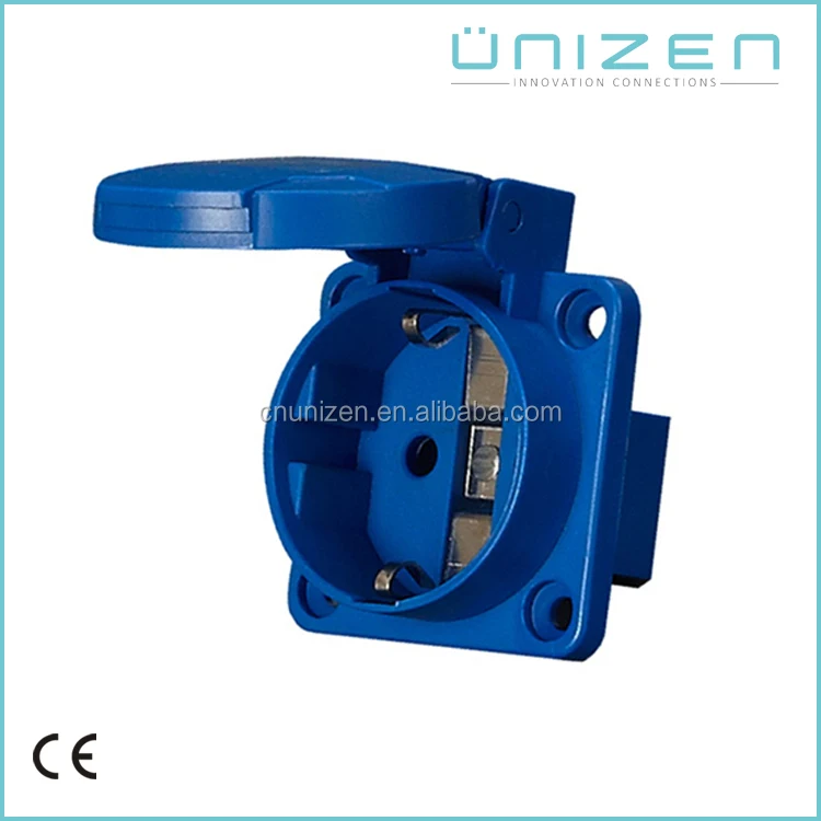 UNIZEN 7/3 SCHUKO поверхностного монтажа Гнездо 2 Пальцы 16А 230 В IP54