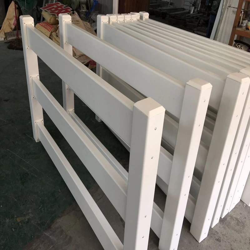 Free Standing Expandable Portable Pvc Horse Fences