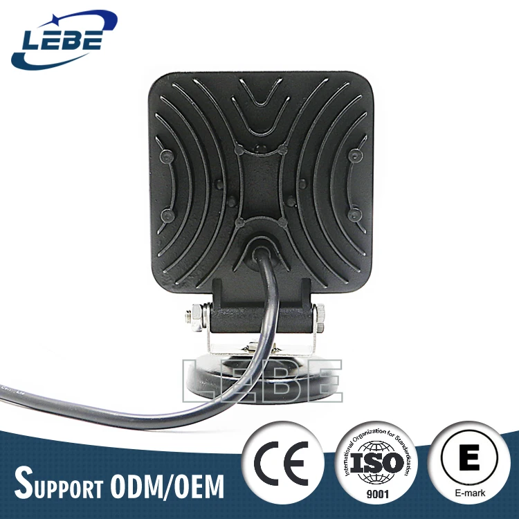 Round Square LED Driving Light 4x4 48W LED Work Light for Jeep