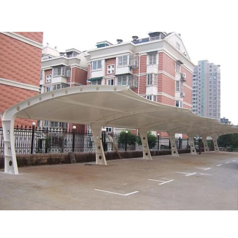 
PVC Custom Membrane Structure Parking Shed And Shelter 