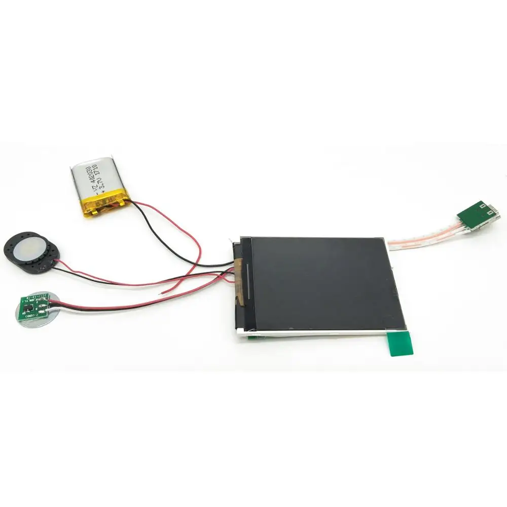 lcd video brochure card components  2.4/2.8/4/4.3/5/7/10.1 inch  video greeting card components
