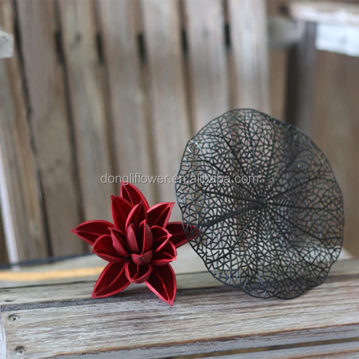 Plastic Lotus Leaf for florist arrangement