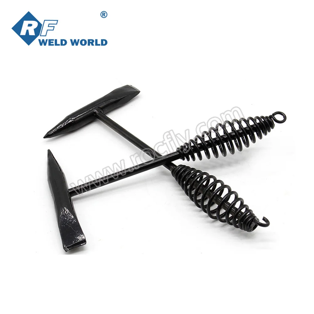 American Type Spring Handle Welding Chipping Hammer 300g 500g