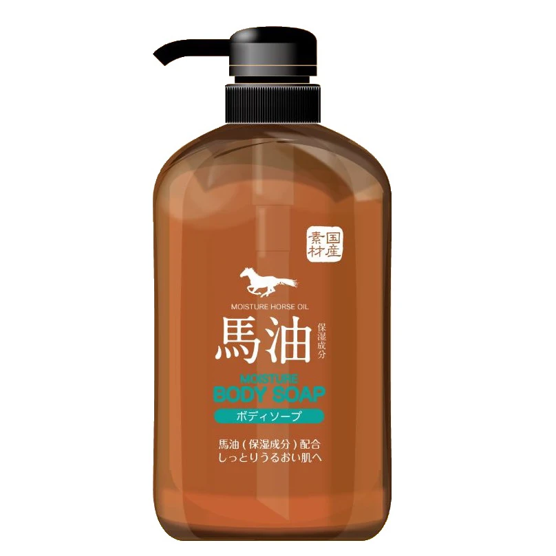 
Horse oil Japanese hair air conditioner bottle shampoo 