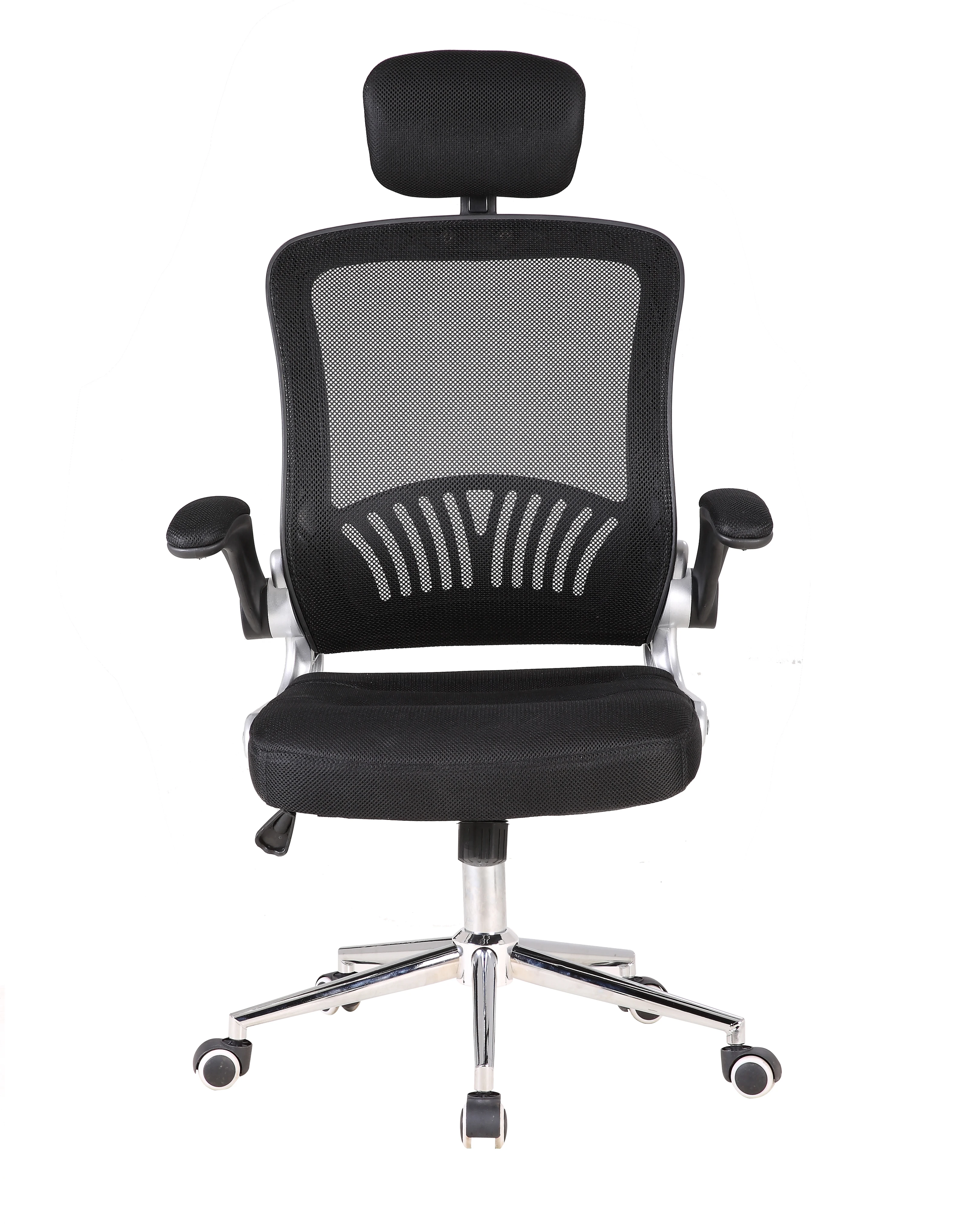 
Swivel mesh ergonomic high back office computer executive task desk staff chair with headrest 