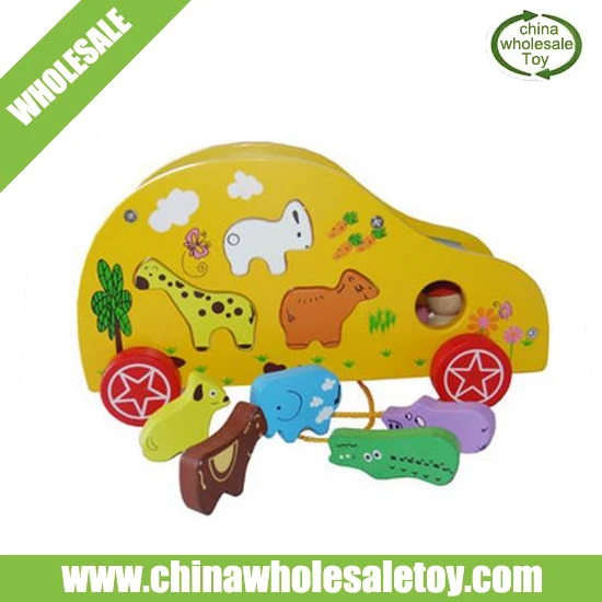 
TOP Model Wooden London Bus Toys , Wooden Toy Bus 