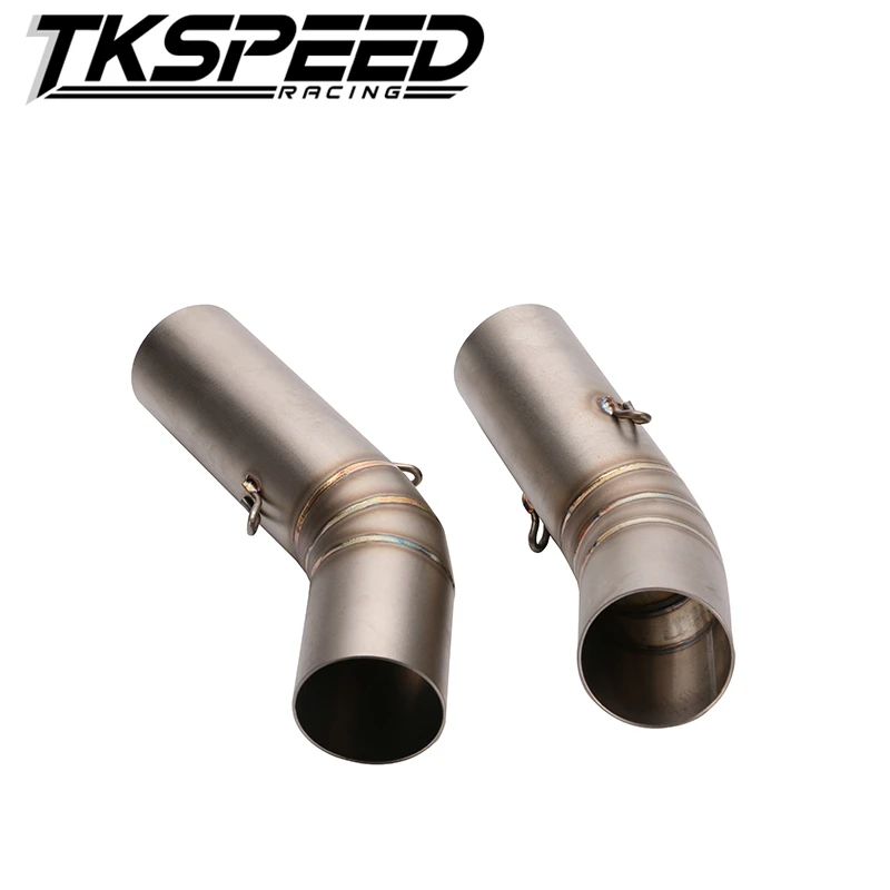 
muffler exhaust motorcycle pipe Mid Pipe Connect Pipe for for Ducati 848 