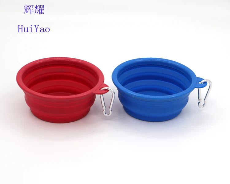 
Volume 350ML factory outlet folding dog bowls collapsible dog bowl 