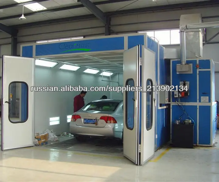 high quality low price car paint booth with CE approved