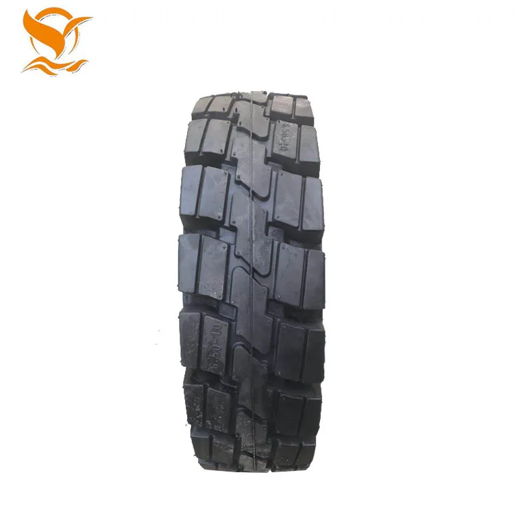 
High quality 2018 solid industrial forklift rubber cart tire 