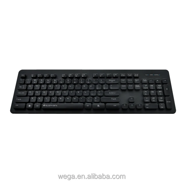 factory shortcut basic thin keyboard kit floating key caps cord home PC wired keyboard