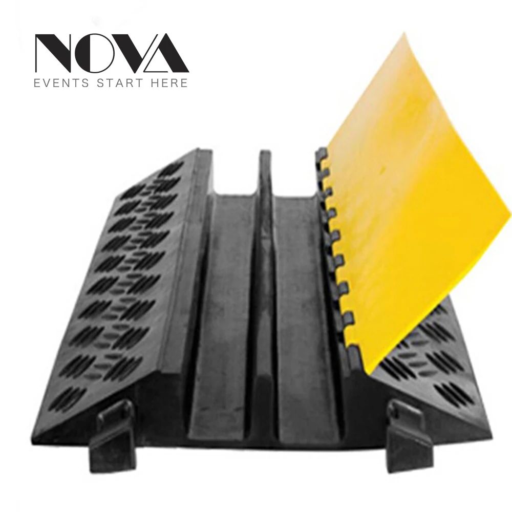 2021 Hot Selling Yellow Jacket 2 Channel Corner Cable Ramp/Cable Protector