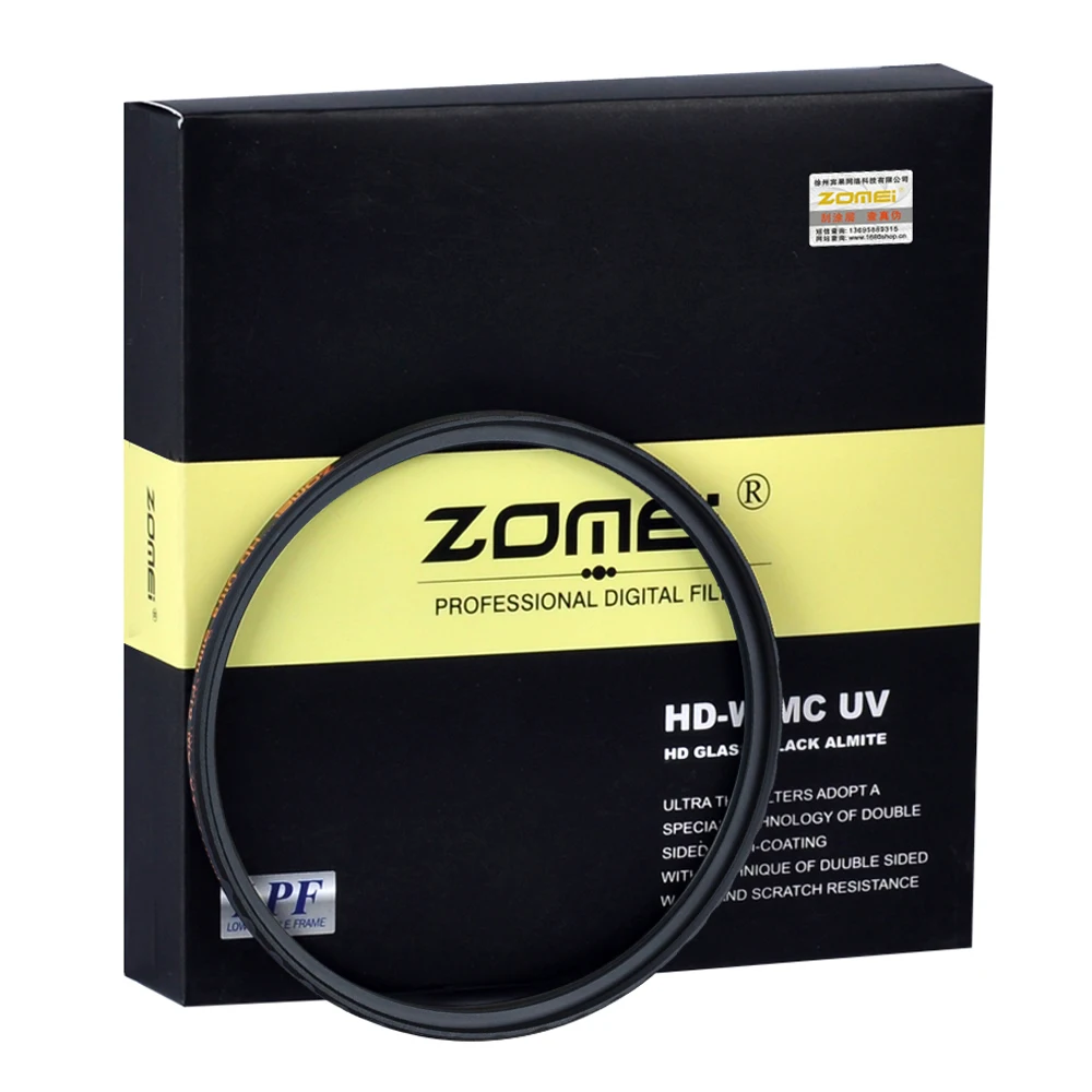 
Zomei 58mm HD professional multi-coated mc uv filter 