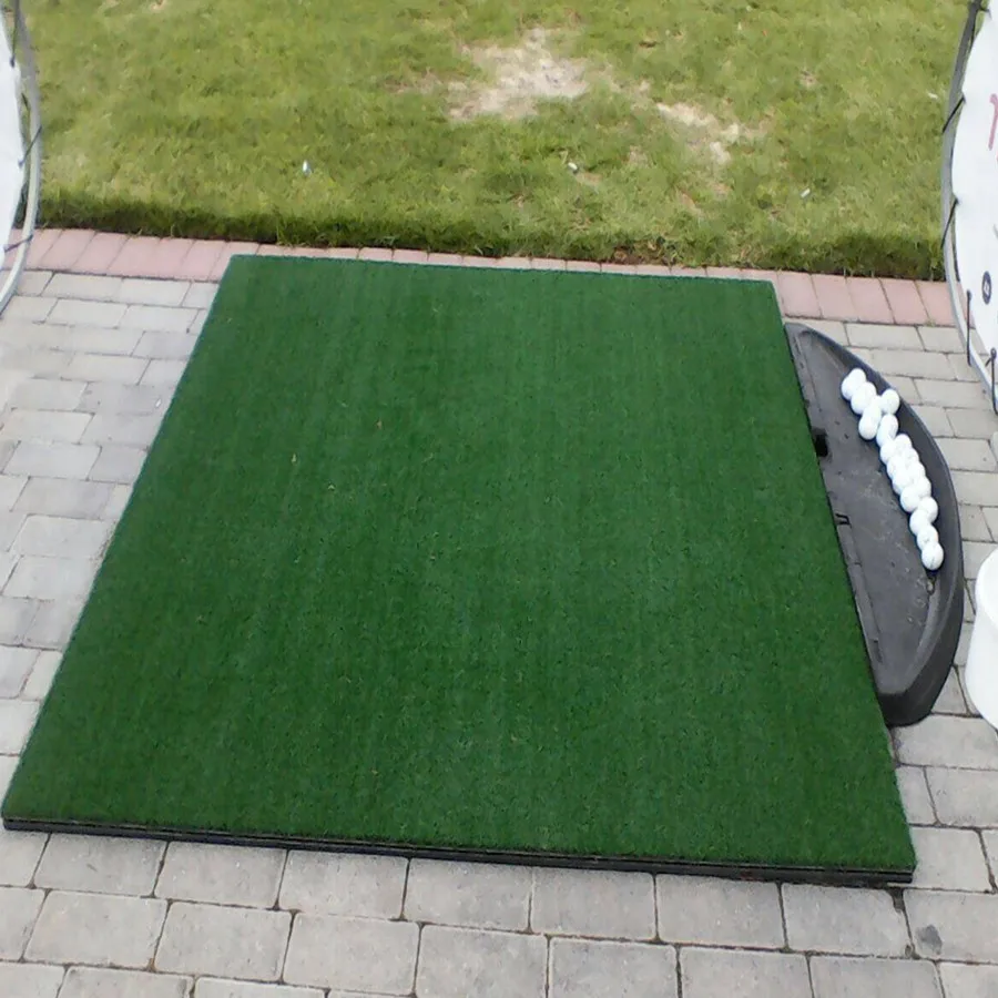 golf drive range simul mat, golf simulator mat
