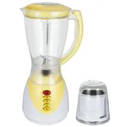 2 In 1 350W 3 Speeds 1.5L Plastic Jar Electric Glass Jar Electric Blender Table Blender Food Blender