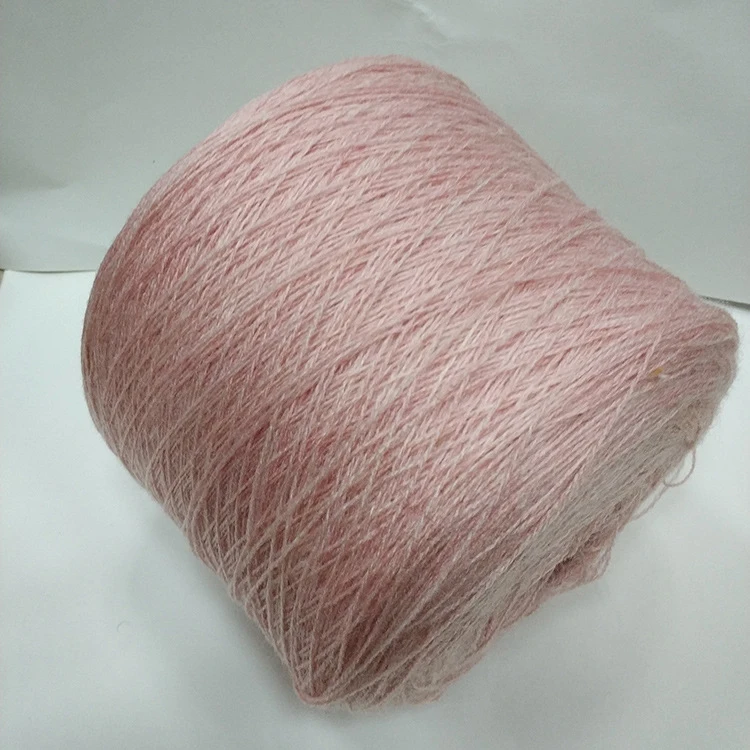 
Wholesale Polyester Nylon Wool Blended 2/16Nm Mercerized And Bulked Wool Yarn 