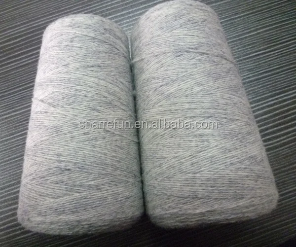 
 Заводской запас, сервис, высокая мода, белая пряжа для вязания шерсти, используемая для плоской вязальной машины  