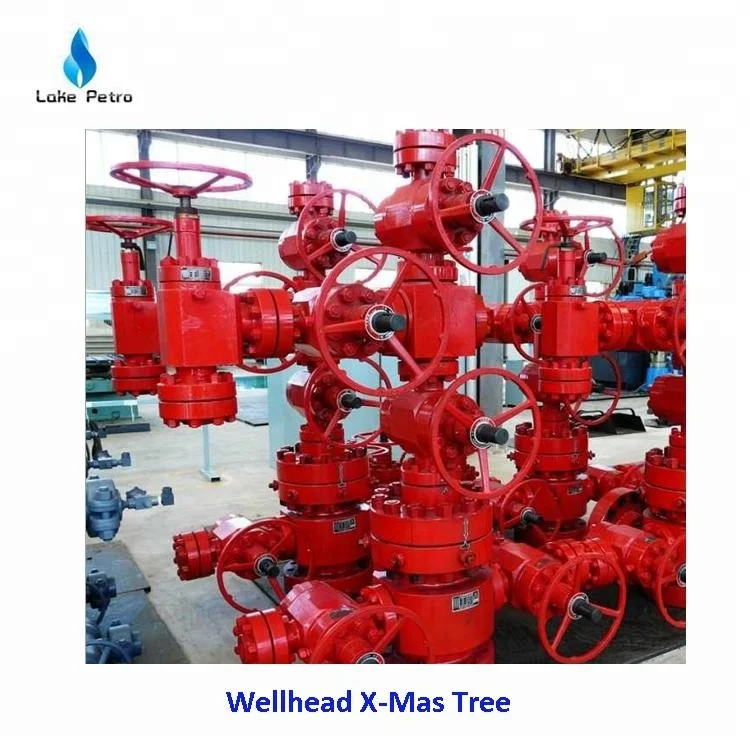 API Oil Production 10000psi Wellhead Christmas Tree with 3