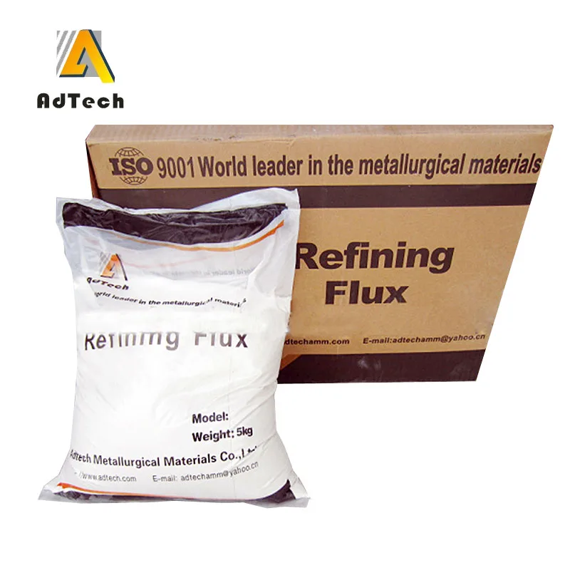 Molten Aluminum Deslagging Covering Agent and Refining Flux