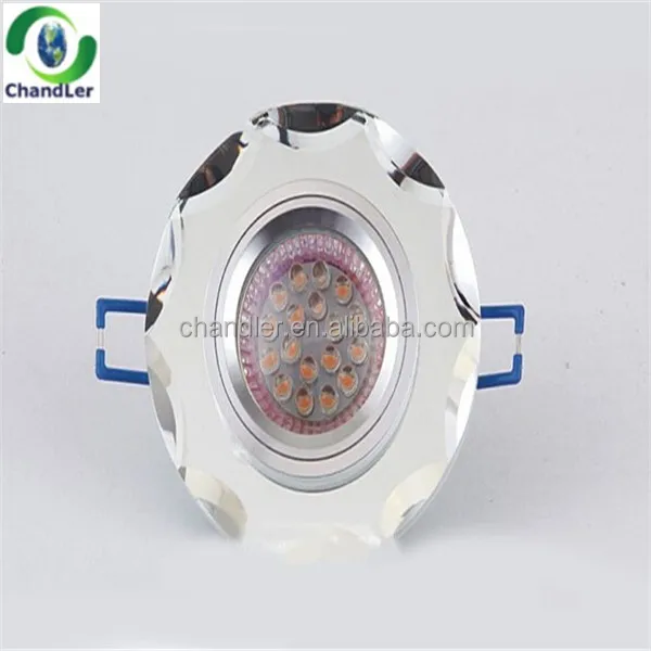
Living room led spotlight ceiling light crystal led downlight 