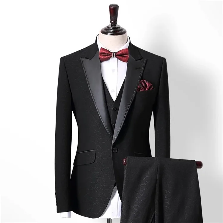
MTM made to measure Custom fashion handmade quality 3 pieces 100% wool super 130s mens bespoke suit Y021 