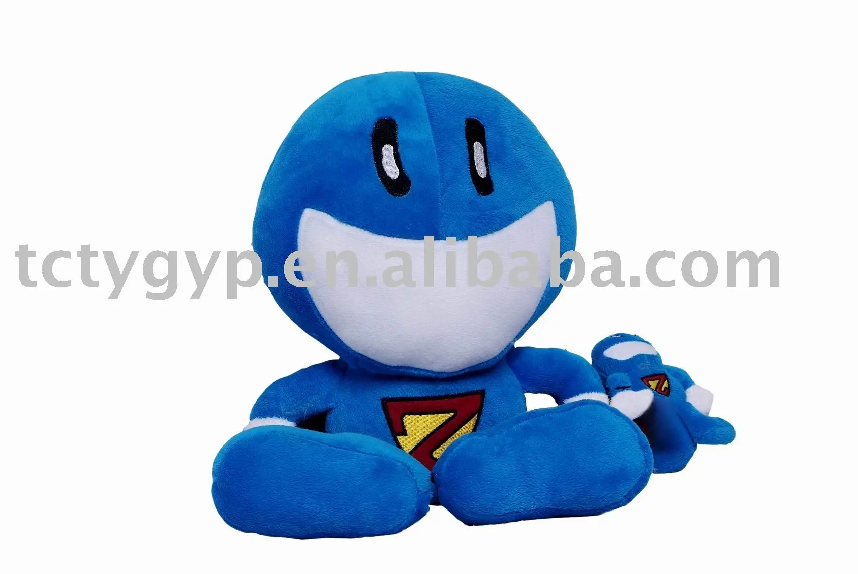 Плюшевая мягкая игрушечная кукла с красной накидкой