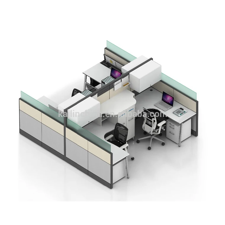 Latest office table designs call center furniture partition office staff workstation