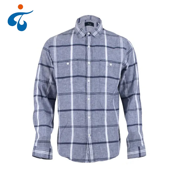 Top quality professional cotton cheap winter turkish mens checked shirt casual made in china