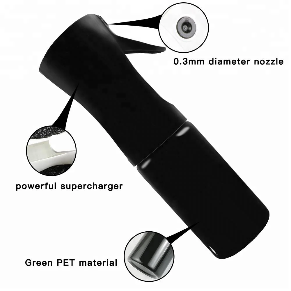 Barber Hairdressing Equipment 160ml 300ml Water Fine Plastic Mist Hair Spray Bottle Products