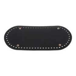 25*12 см овальное дно для вязания крючком, сумка из искусственной кожи с 60 отверстиями, женская сумка ручной работы, аксессуары для рукоделия