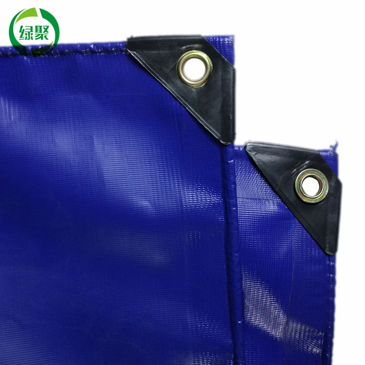 Durable Polyester Material Heavy Duty Bache Waterproof Vinyl Pvc Coated Fabric Tarpaulin Sheet