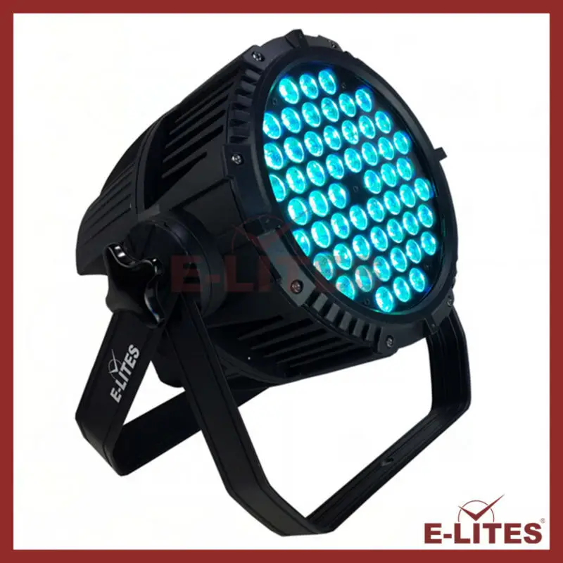 54pcs Par Light / Led Par 54x3w Led Par/ Outdoor Dmx Parled 54x3w Led Par Rgbw Waterproof Projection Lights