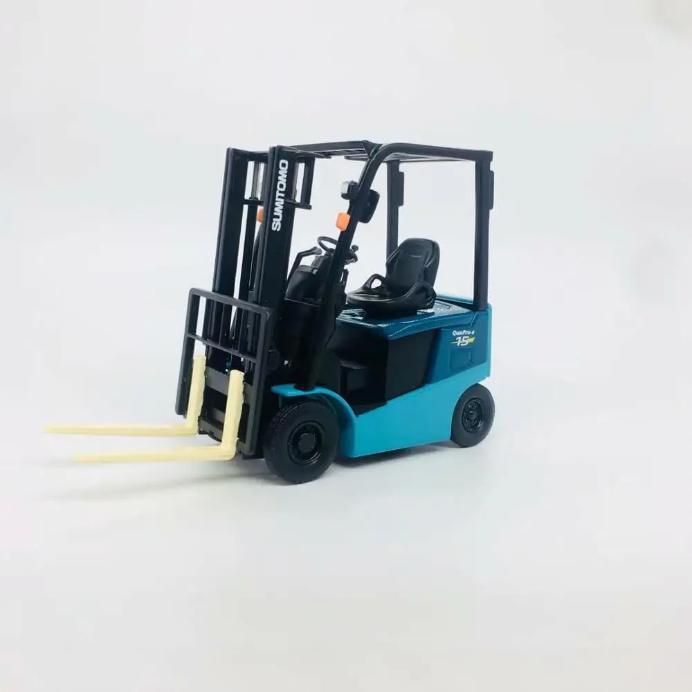 Customized 1:50 Diecast Truck Model Zinc Alloy Forklift Truck Supplier