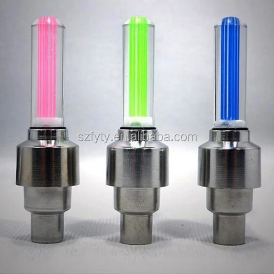 Led Flash Tyre Wheel Valve Cap Light For Car Bike Bicycle Motorbicycle