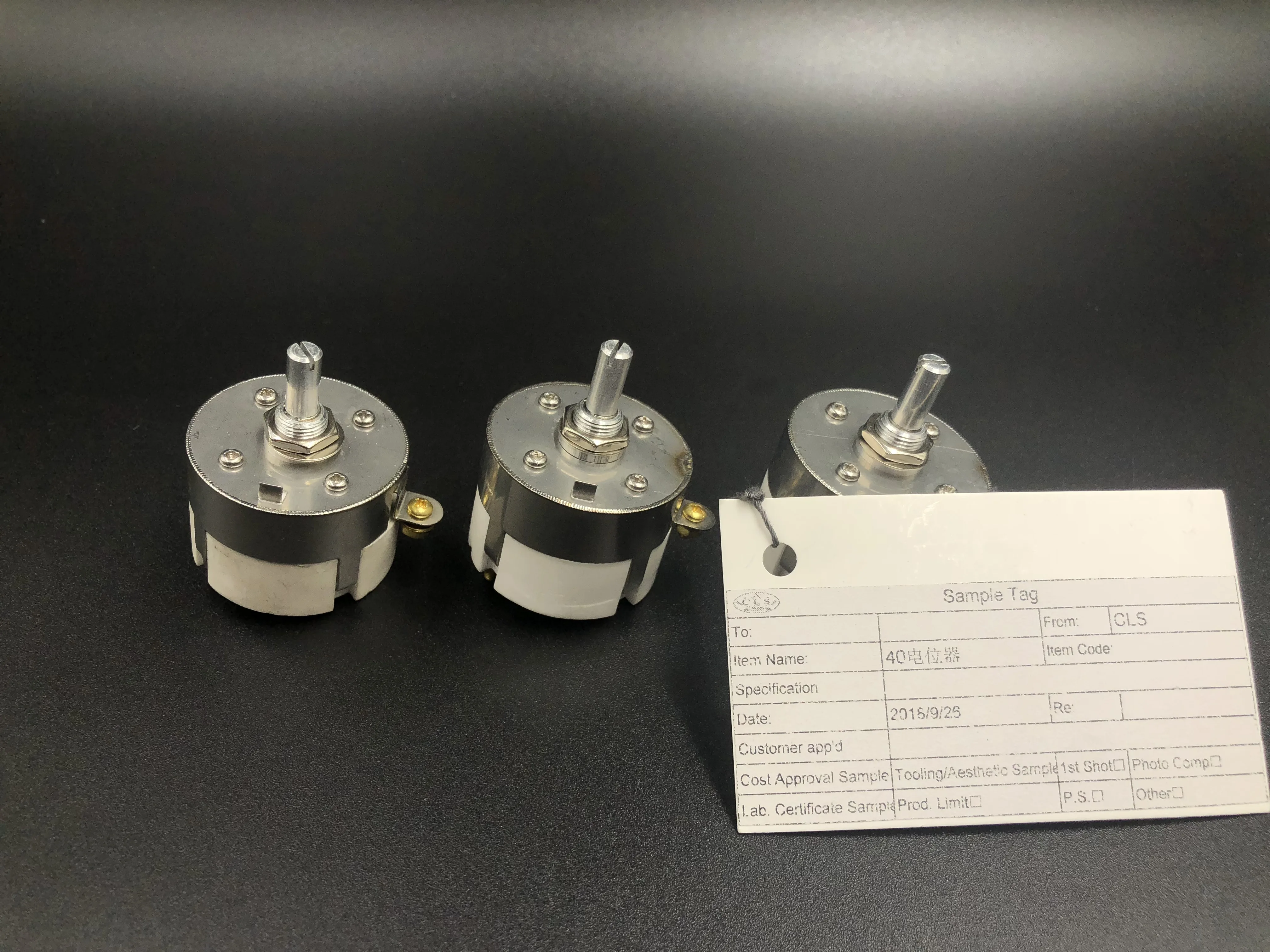 High quality and high power RA40Y 25W wirewound potentiometer